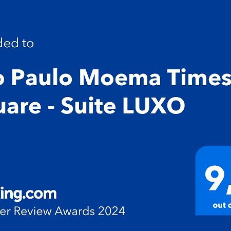 Sao Paulo Moema Times Square - Suite Luxo Exterior photo